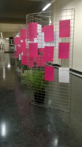 "La chambre des officiers", les travaux d'écriture des élèves de 4e année