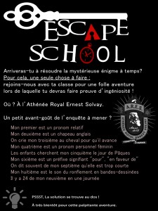Invitation Escape School